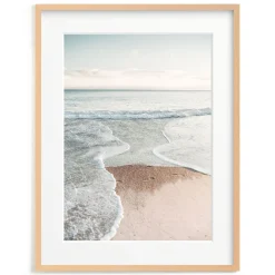 West Elm Riptide Framed Wall Art by Minted for