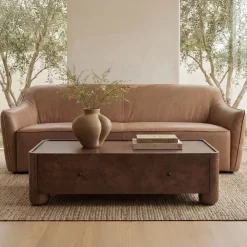 West Elm Rivka Storage Coffee Table (55")