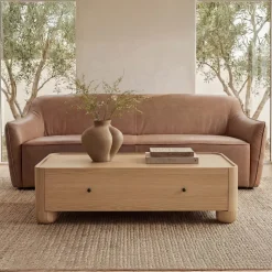 West Elm Rivka Storage Coffee Table (55")