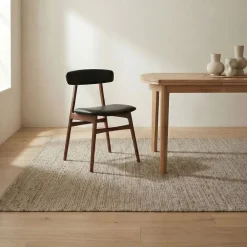 West Elm Roebling Leather Dining Chair (Set of 2)