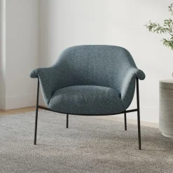 West Elm Rolled Arm Chair