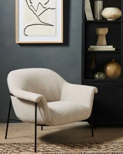 West Elm Rolled Arm Chair