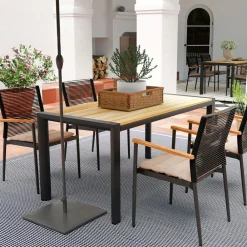 West Elm Rope-Wrapped Outdoor Dining Chair (Set of 2)