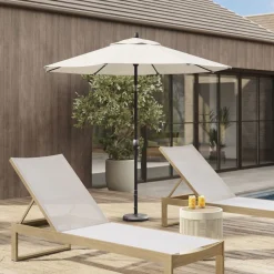 West Elm Round Outdoor Market Umbrella (7.5')