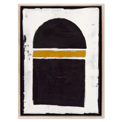 West Elm Round Top Framed Wall Art by Black Bird Art Co.