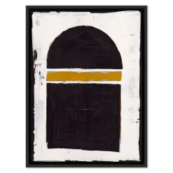 West Elm Round Top Framed Wall Art by Black Bird Art Co.