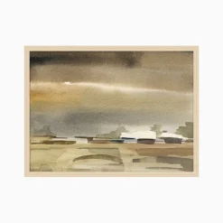 West Elm Rural Abstract Wall Art