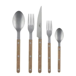 West Elm Sabre Bistrot Teak Flatware (Set of 5)