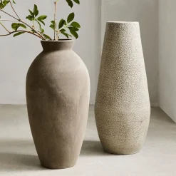 West Elm Sahar Ceramic Floor Vases