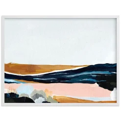 West Elm Sandspit by Kayla King Framed Wall Art by Minted for