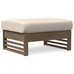 West Elm Santa Fe Slatted Outdoor Ottoman Cushion Cover