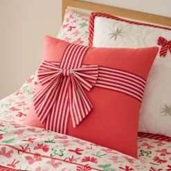 West Elm Santa Present Pillow Cover