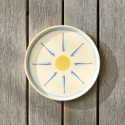 West Elm Sardine Melamine Outdoor Salad Plate Sets
