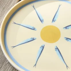 West Elm Sardine Melamine Outdoor Salad Plate Sets