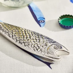 West Elm Sardine Metal Bottle Opener