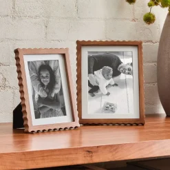 West Elm Scallop Wood Frames