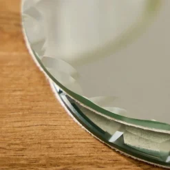 West Elm Scalloped Mirror Coaster Sets