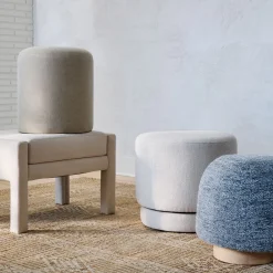 West Elm Scarlett Ottoman