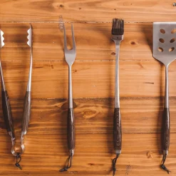 West Elm Schmidt Brothers 4-Piece Grill Tool Set - Ash
