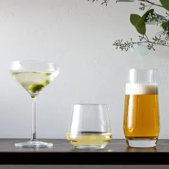 West Elm Schott Zwiesel Pure Crystal Cocktail Glasses (Set of 6)