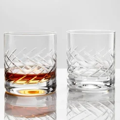 West Elm Schott Zwiesel Distil Crystal Whiskey Glasses