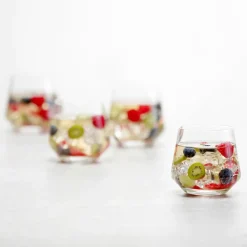 West Elm Schott Zwiesel Pure Crystal Double Old Fashioned Glasses (Set of 6)