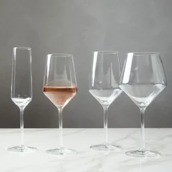 West Elm Schott Zwiesel Pure Crystal Champagne Glasses (Set of 6)