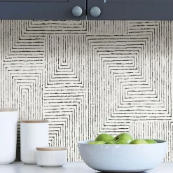West Elm Scott Living Ink Wallpaper