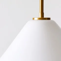 West Elm Sculptural Cone Pendant