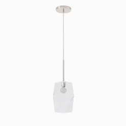 West Elm Sculptural Faceted Pendant