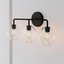West Elm Sculptural 3-Light Faceted Sconce