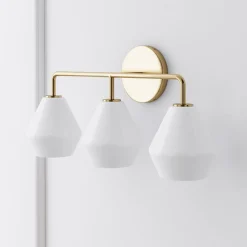 West Elm Sculptural 3-Light Geo Sconce