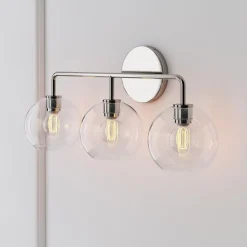 West Elm Sculptural 3-Light Globe Sconce