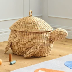 Kids West Elm Sea Turtle Woven Storage Basket