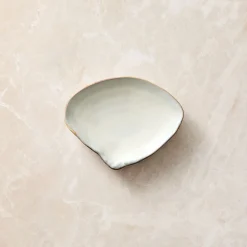West Elm Seashell Appetizer Plate Sets