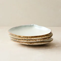 West Elm Seashell Appetizer Plate Sets