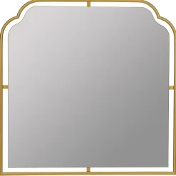 West Elm Sebastian Metal Frame Mantel Mirror