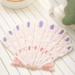 West Elm Shell Shaped Bath Mat