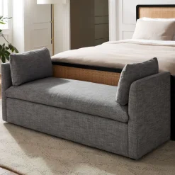 West Elm Shelter Bench - Queen