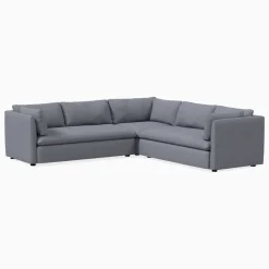 West Elm Shelter 3-Piece L-Shaped Sectional (106")