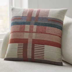 West Elm Silk Broken Stripe