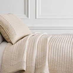 West Elm Silky TENCEL™ Pick Stitch Quilt & Shams