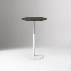West Elm Simii Trellex Height-Adjustable Disc Base Marble Table