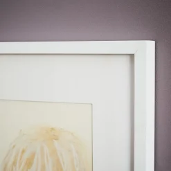 West Elm Simply Framed Oversized Gallery Frame – White/Mat