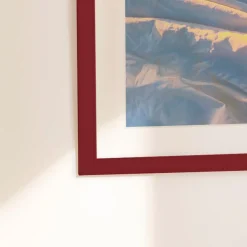 West Elm Simply Framed Wood Gallery Frame - Maroon