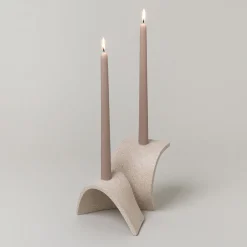 West Elm SIN Laze Candelabra Folded Taper Candleholder