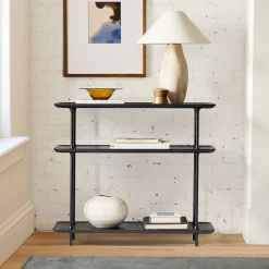 West Elm Sintra Wood & Metal Console (–)