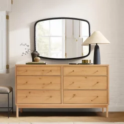 West Elm Siobhan Oak 6-Drawer Dresser (60")