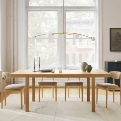 West Elm Siobhan Oak Extendable Dining Table (60"–98")
