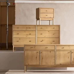 West Elm Siobhan Oak Nightstand (20")